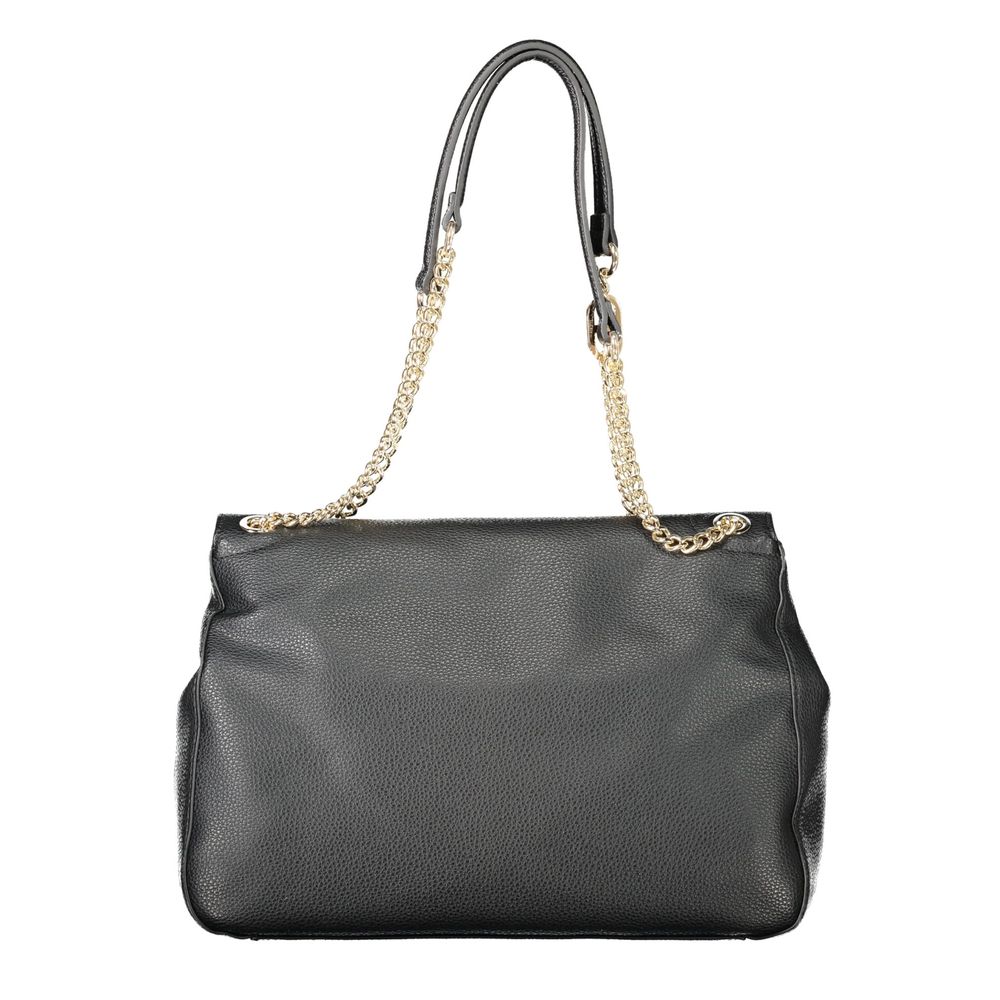 Twinset Black Polyurethane Women's Shoulder Bag