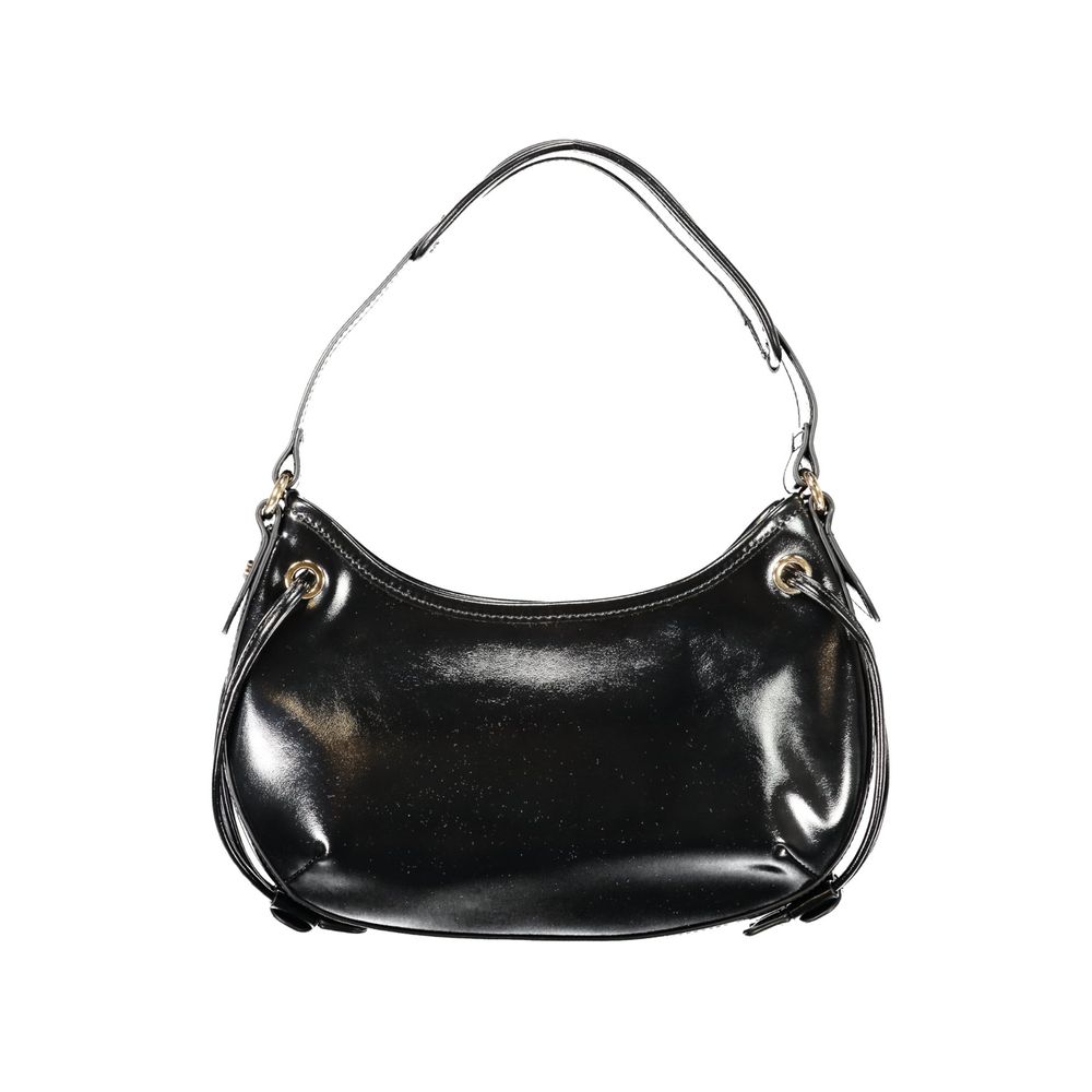 Twinset Black Polyurethane Women's Hobo Bag