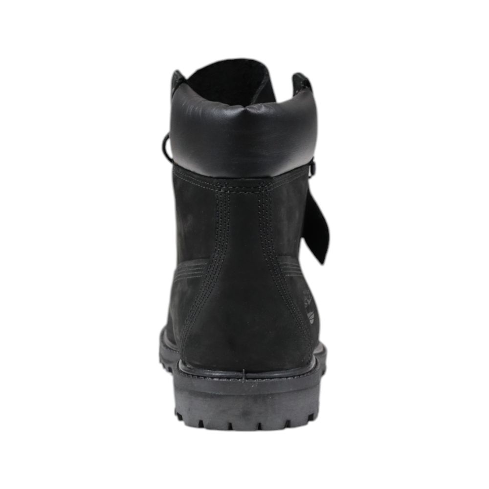 Bottes Timberland à lacets en cuir noir