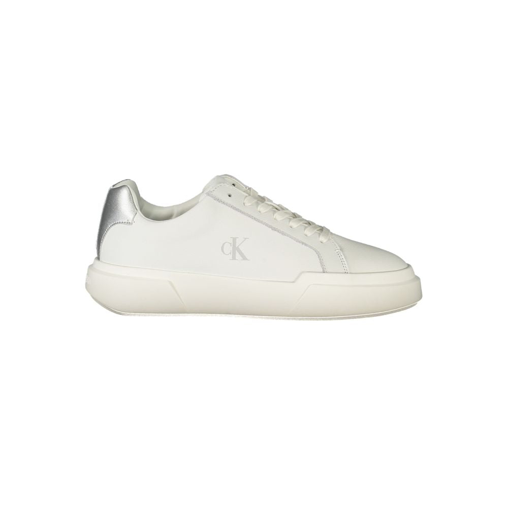 Calvin Klein White Polyurethane Women's Sneaker