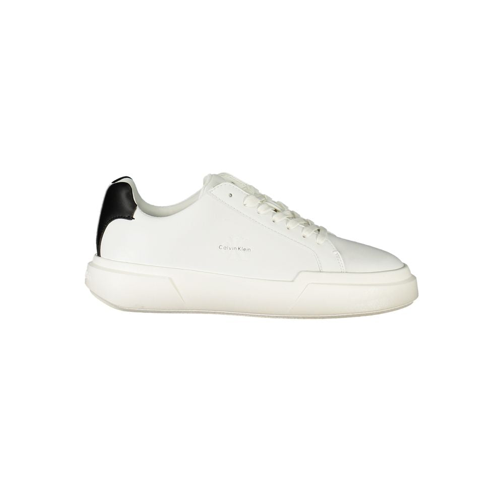 Calvin Klein White Polyurethane Women's Sneaker