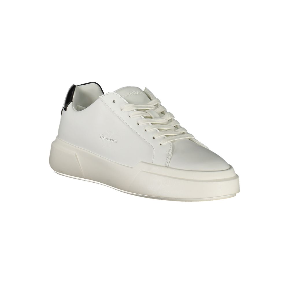 Calvin Klein White Polyurethane Women's Sneaker