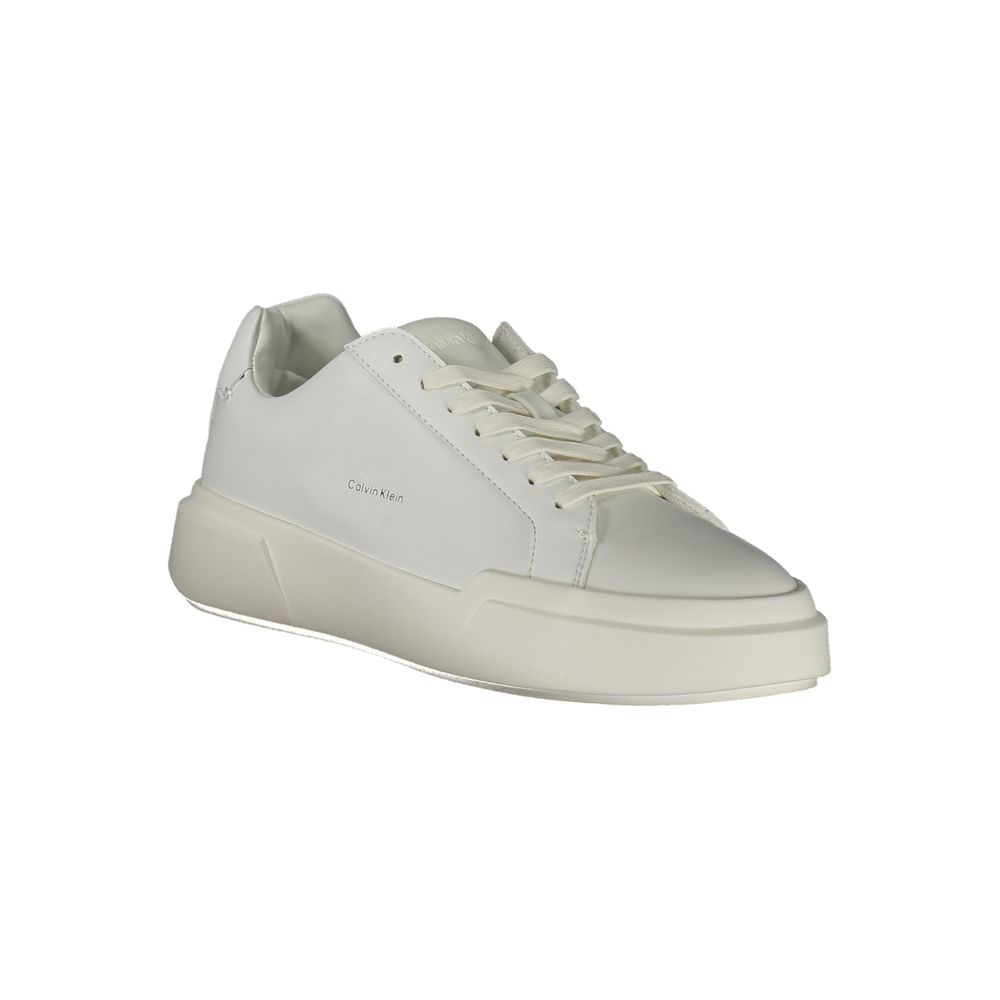 Calvin Klein White Polyurethane Women's Sneaker