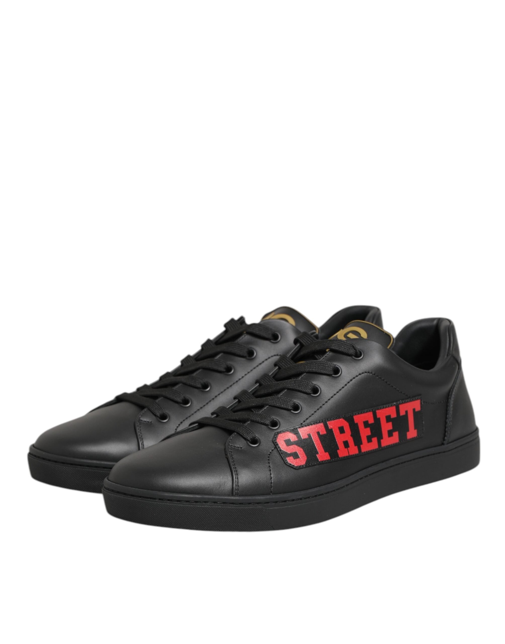 Dolce & Gabbana Black Street Life Lage Heren Sneakers Schoenen