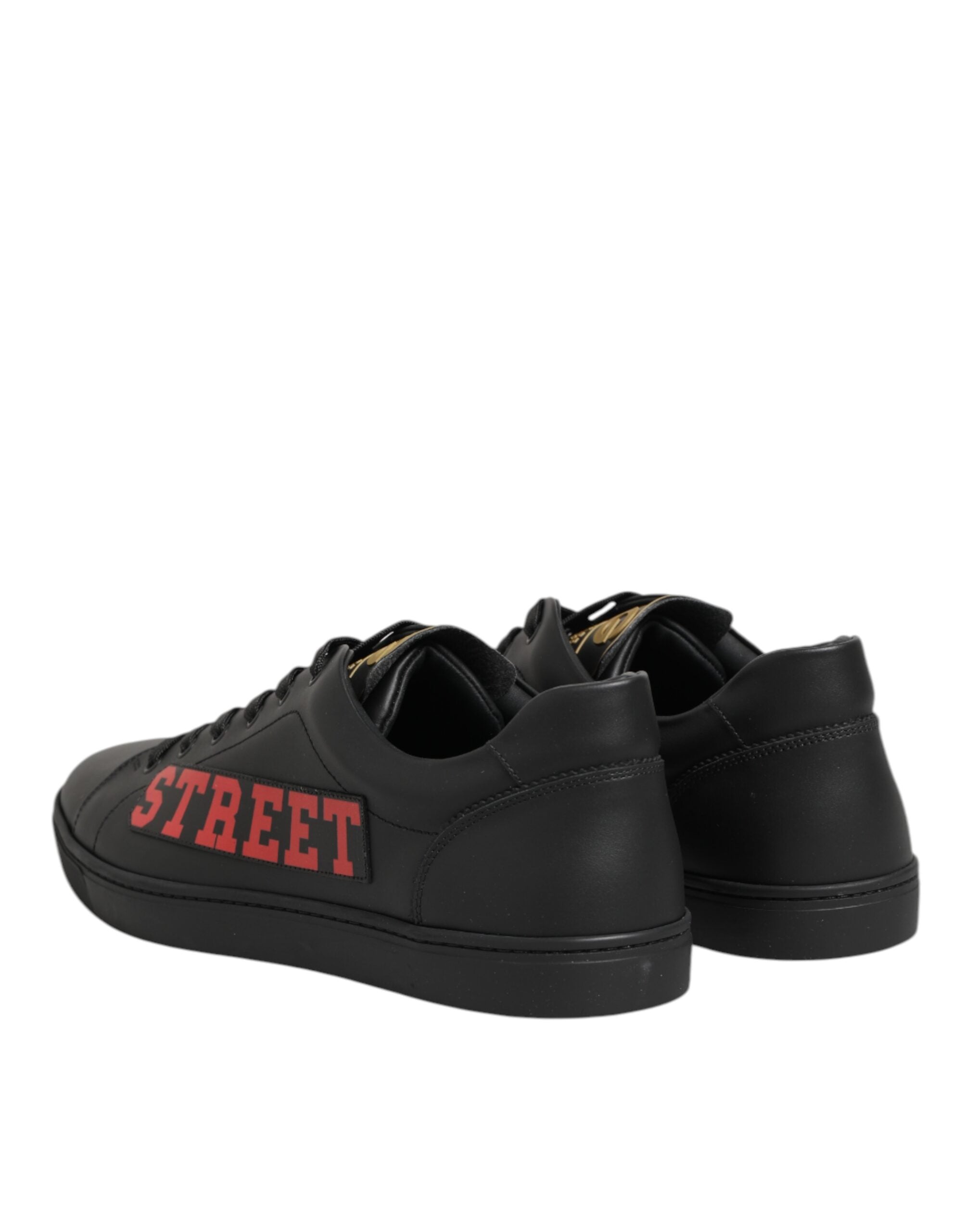 Dolce & Gabbana Black Street Life Low Top Men's Sneakers