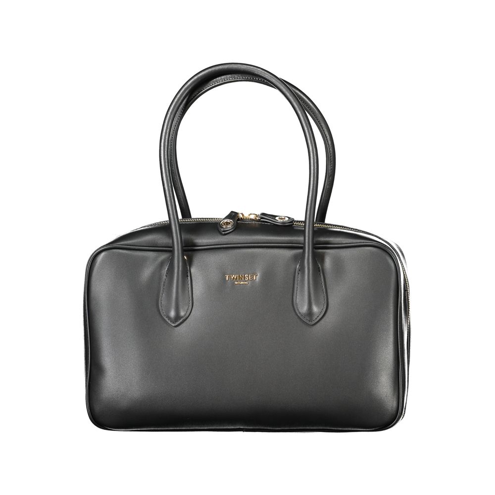 Twinset Black Polyurethane Women's Handbag