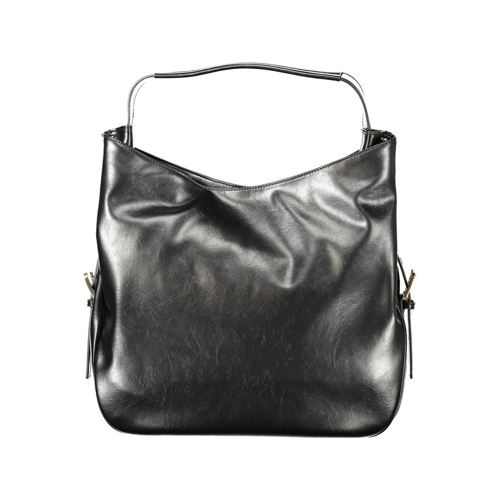 Twinset Black Polyurethane Women's Hobo Bag