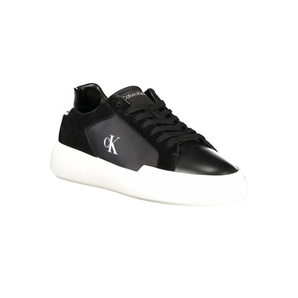 Calvin Klein Nero Leather Men's Sneaker