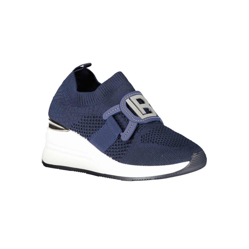 Laura Biagiotti Blauw Polyester Dames Sneaker