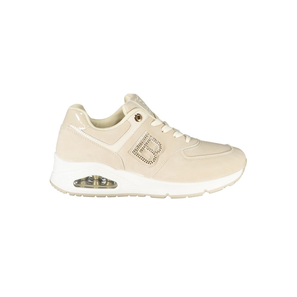 Laura Biagiotti Beige Polyurethaan Dames Sneaker