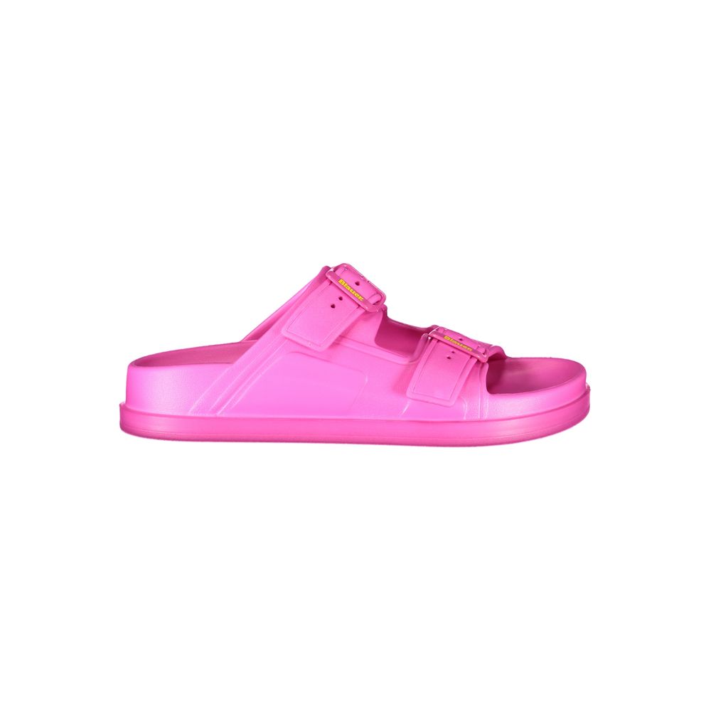 Blauer Roze Polyurethaan Damespantoffel