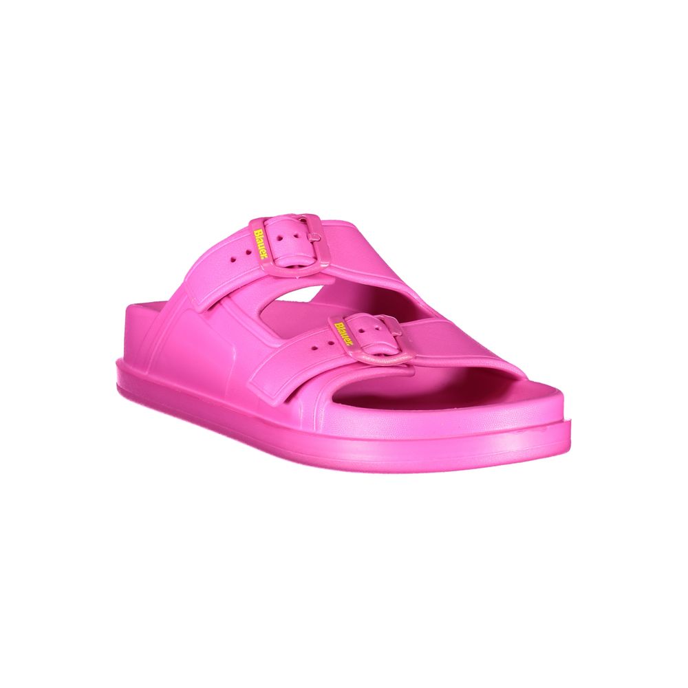 Blauer Roze Polyurethaan Damespantoffel