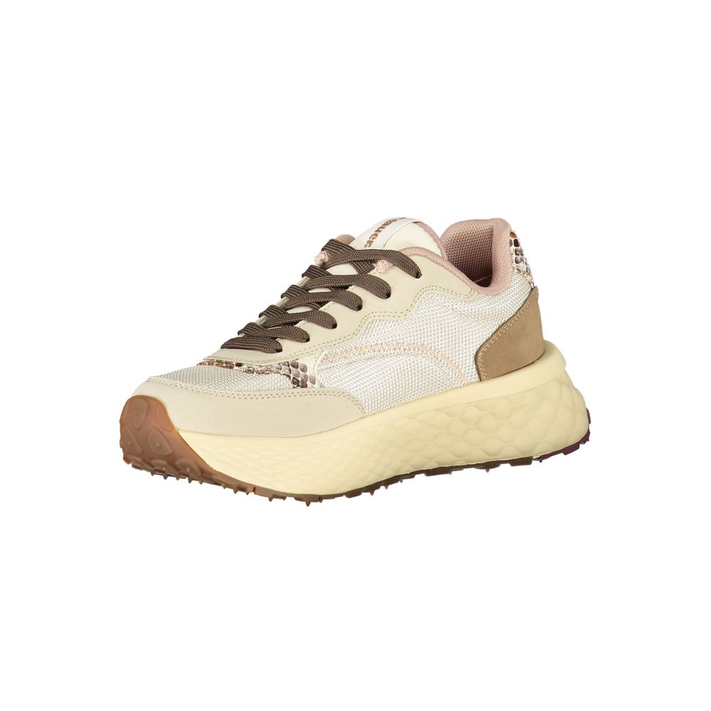 Blauer Beige Leather Women's Sneaker