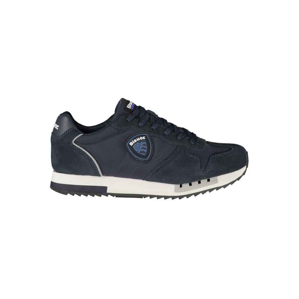 Blauer Blue Polyurethane Men's Sneaker