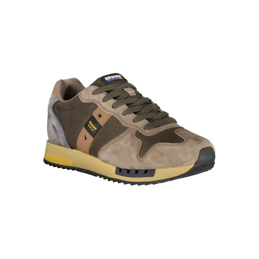 Blauer Green Leather Men's Sneaker