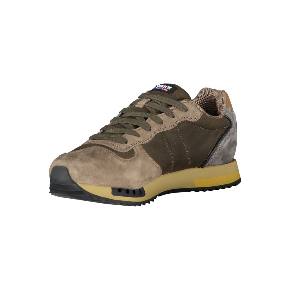 Blauer Green Leather Men's Sneaker
