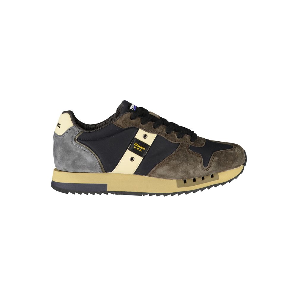 Blauer Blue Polyurethane Men's Sneaker