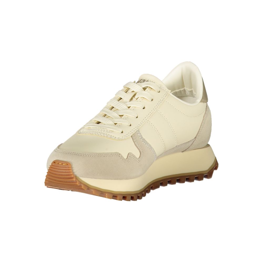 Blauer Beige Leather Women's Sneaker