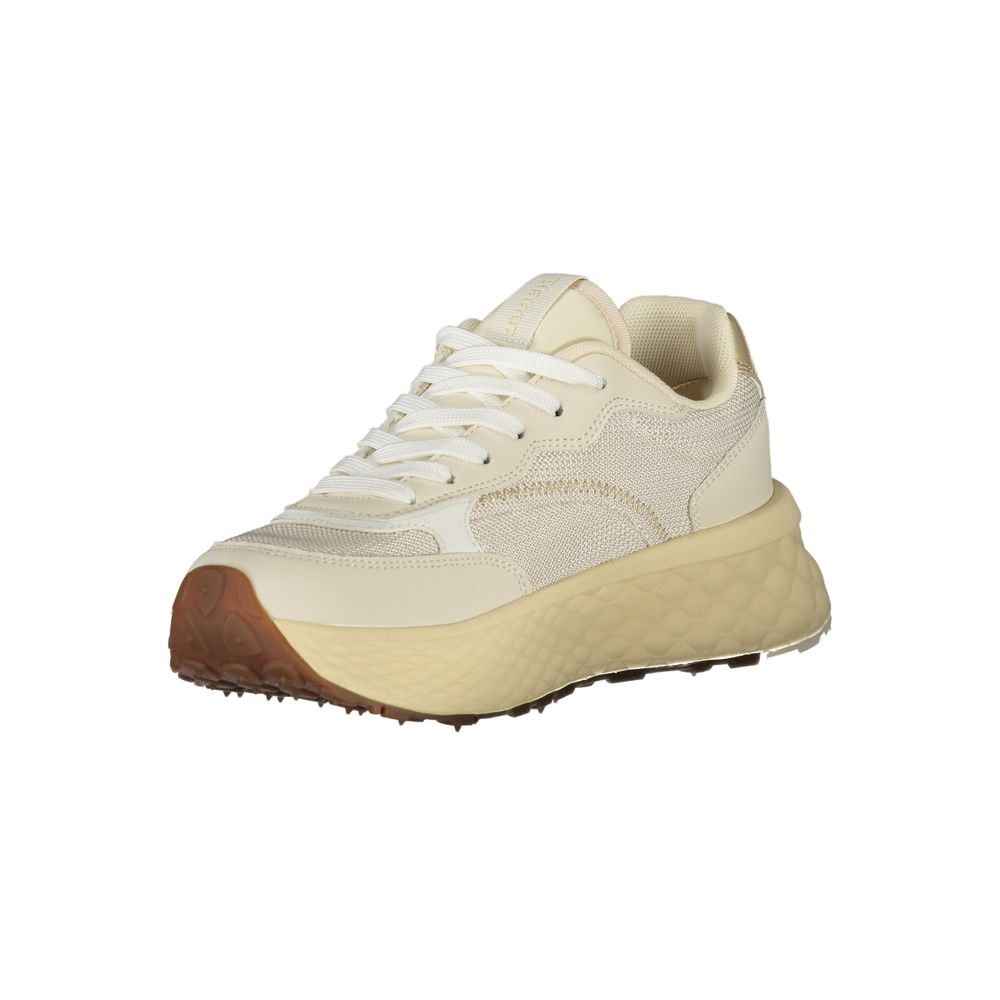 Blauer Beige Leather Women's Sneaker