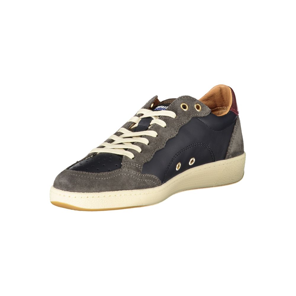 Blauer Blue Leather Men's Sneaker