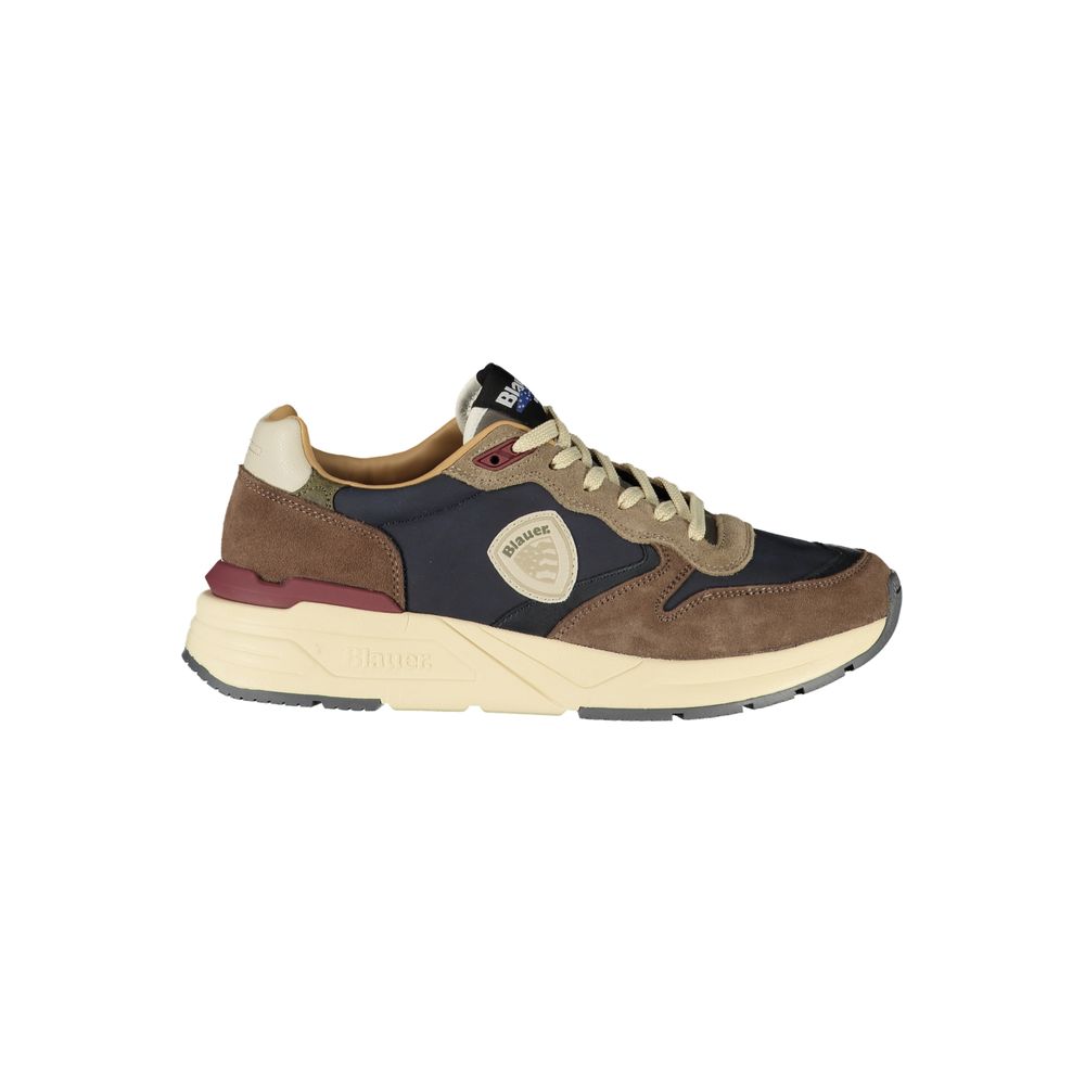 Blauer Blue Polyurethane Men's Sneaker