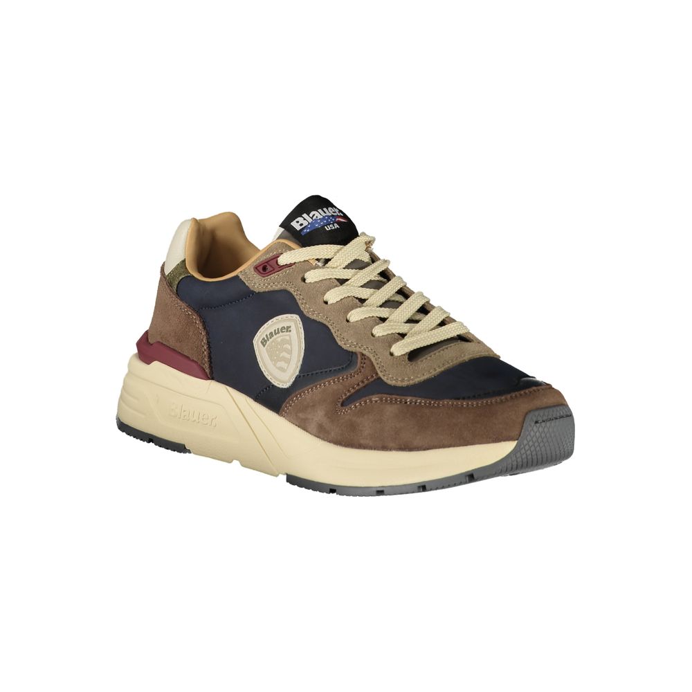 Blauer Blue Polyurethane Men's Sneaker