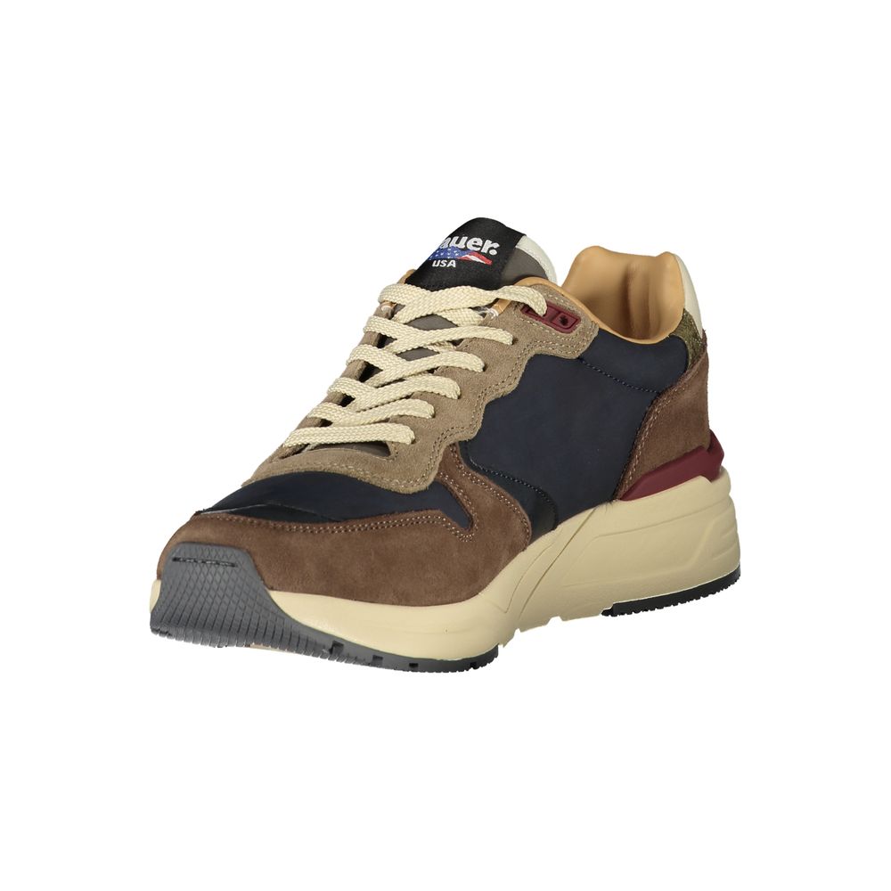 Blauer Blue Polyurethane Men's Sneaker