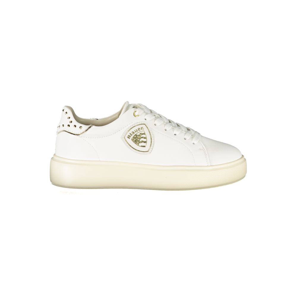 Blauer Bianco Polyurethane Women's Sneaker