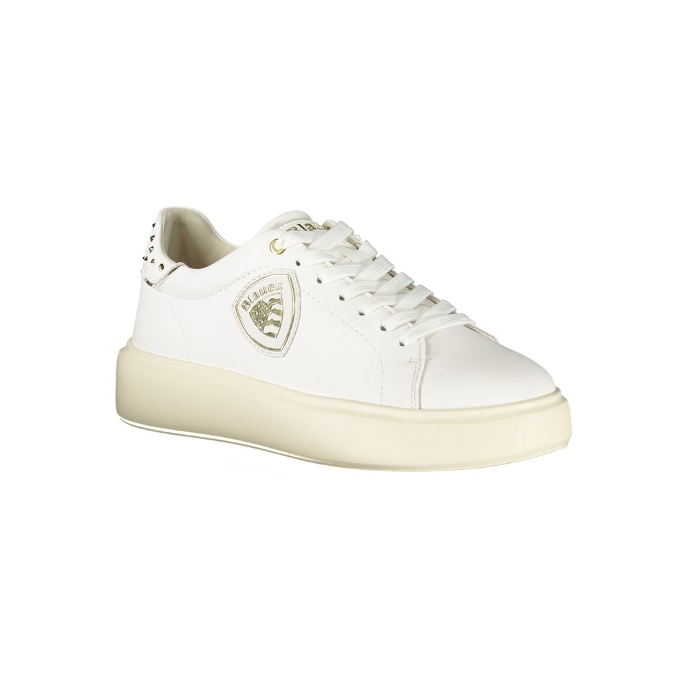 Blauer Bianco Polyurethane Women's Sneaker