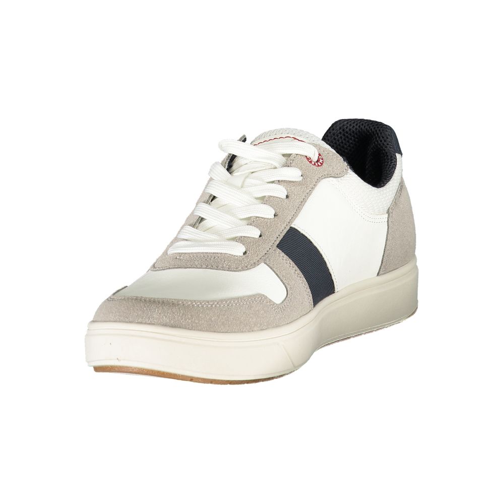 Lumberjack White Polyurethaan Heren Sneaker