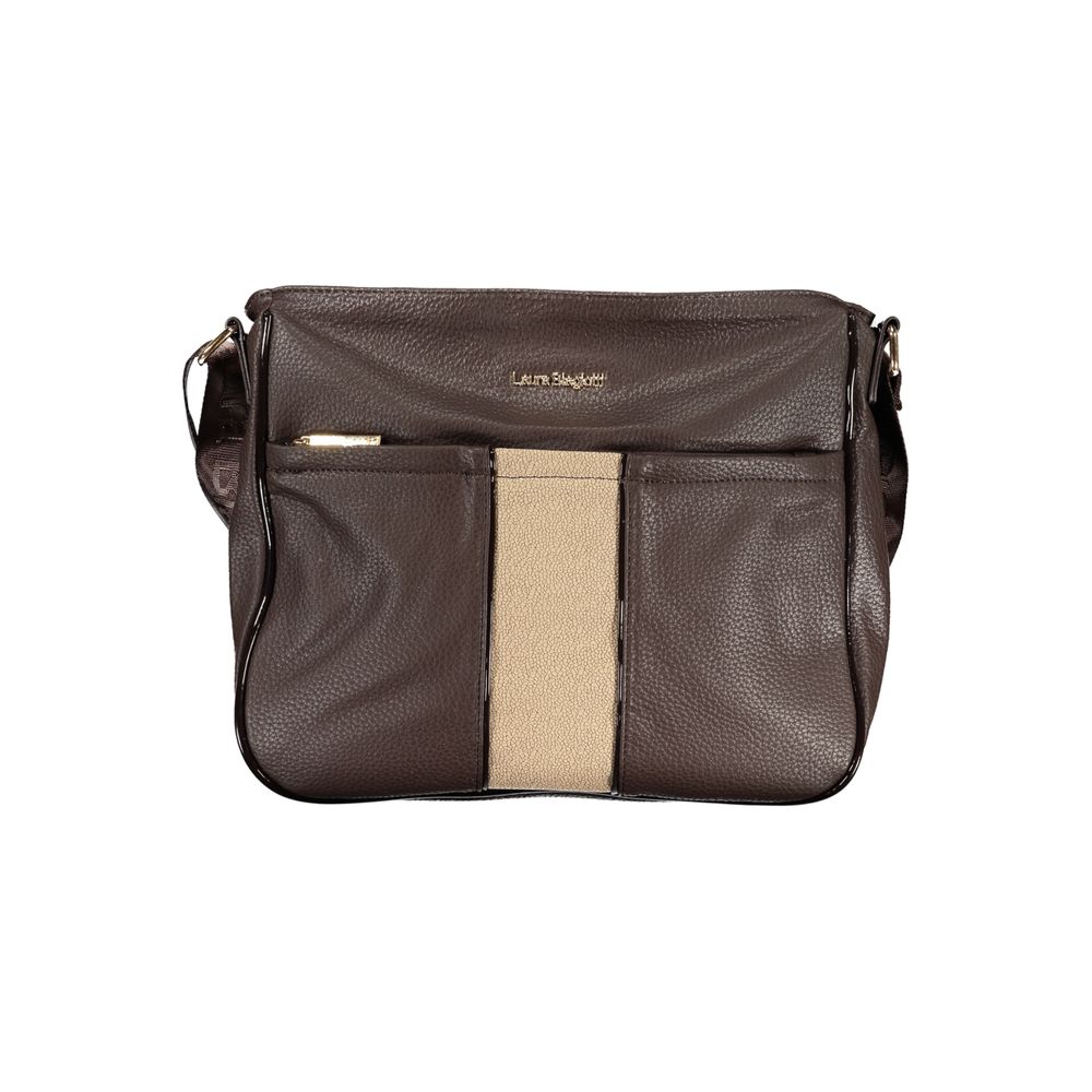 Laura Biagiotti Marrone PVC Dames Handtas