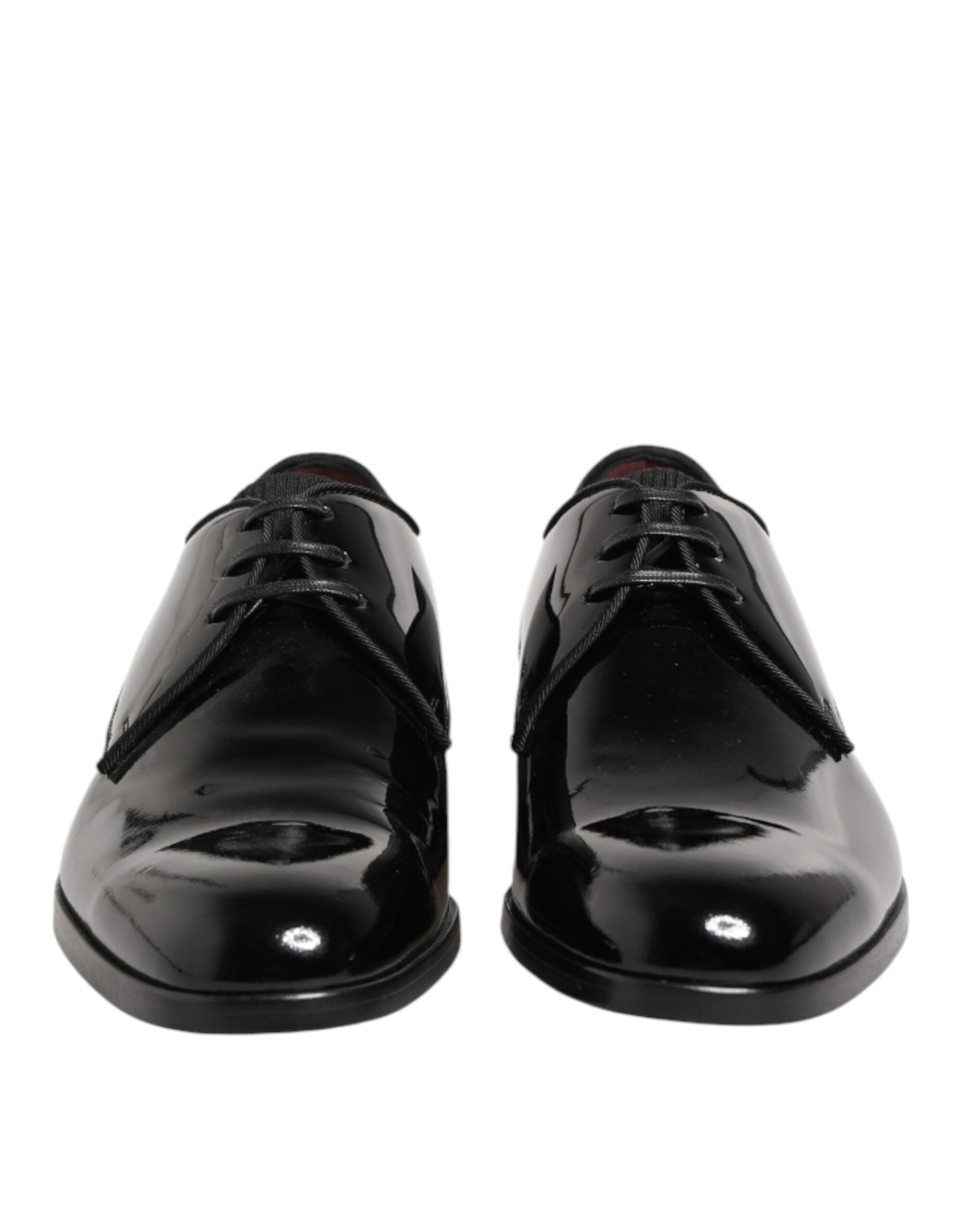 Dolce & Gabbana Zwarte Derbyschoenen van Kalfsleer