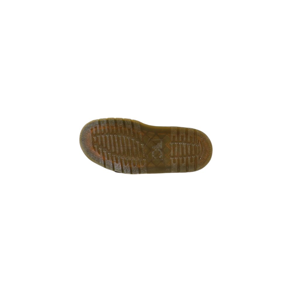 Dr. Martens Black Leather Flat Sandals