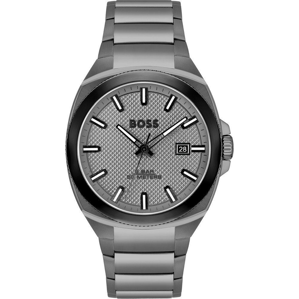 Hugo Boss Grijs Roestvrijstalen Galajurkhorloge