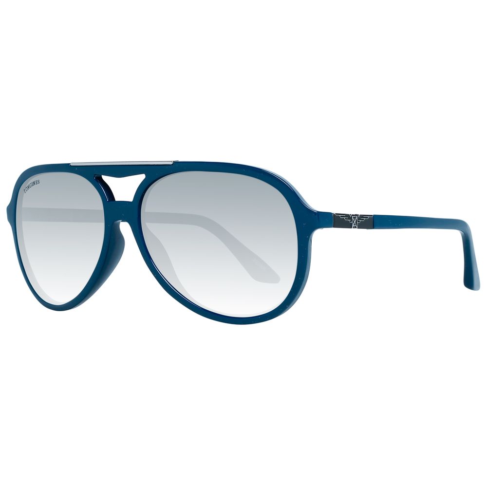 Longines zonnebril van blauw plastic