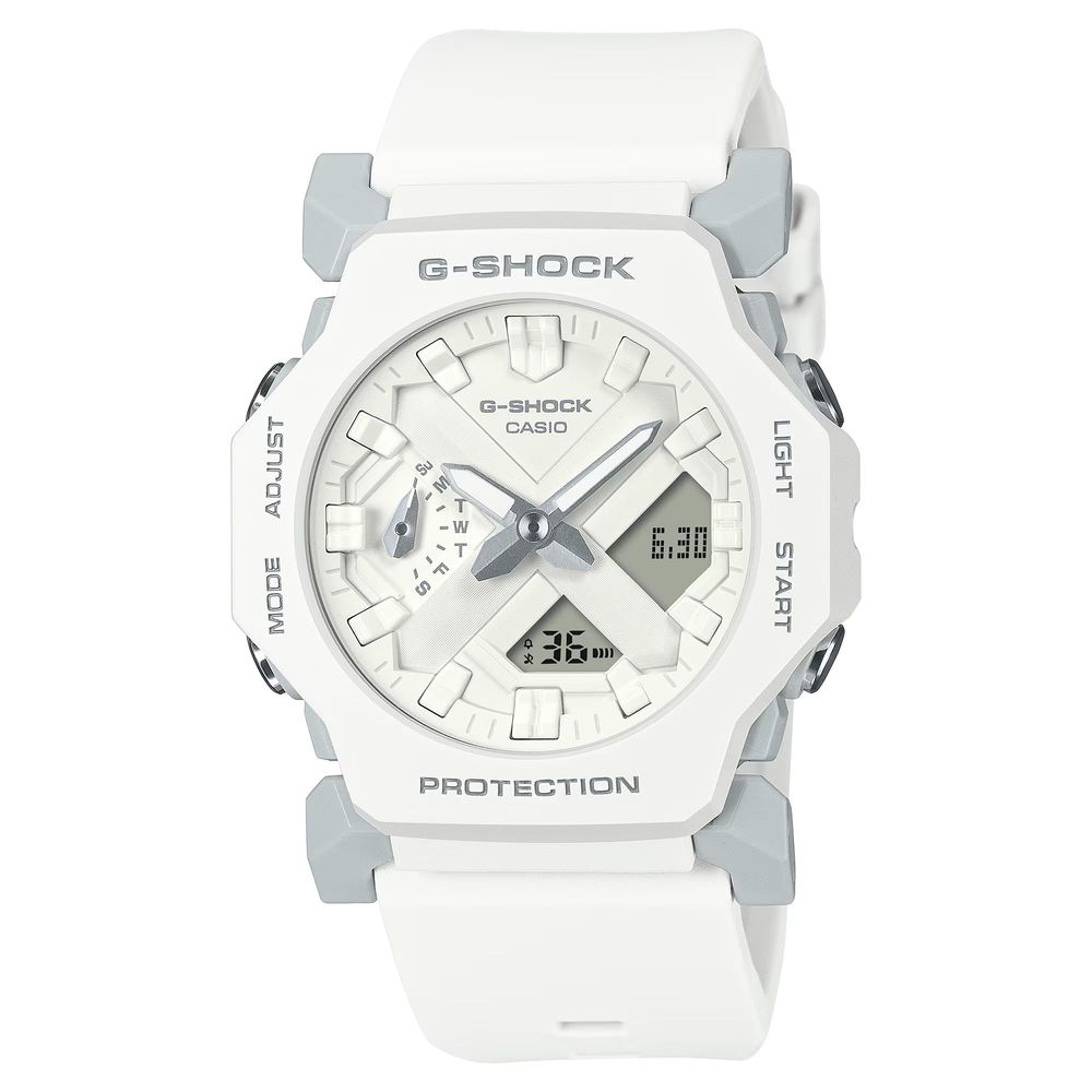 Casio wit hars sporthorloge