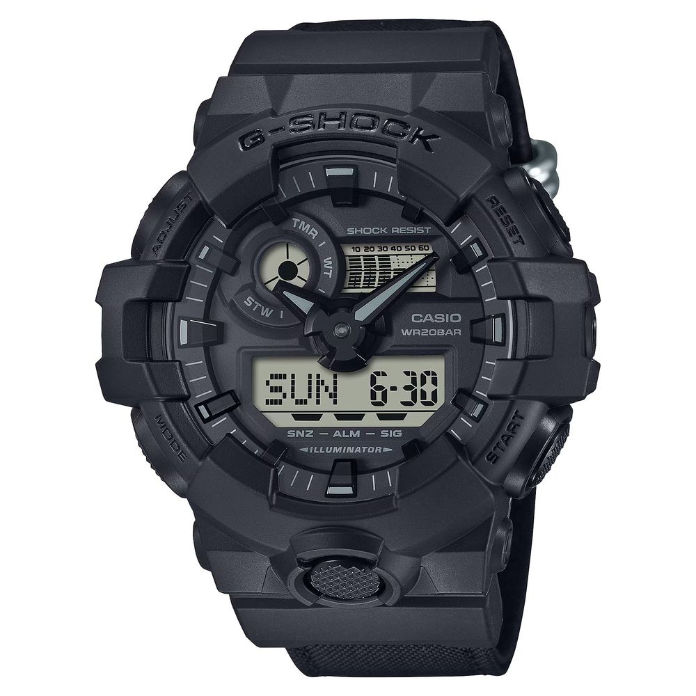 Casio Zwart Resin Sporthorloge