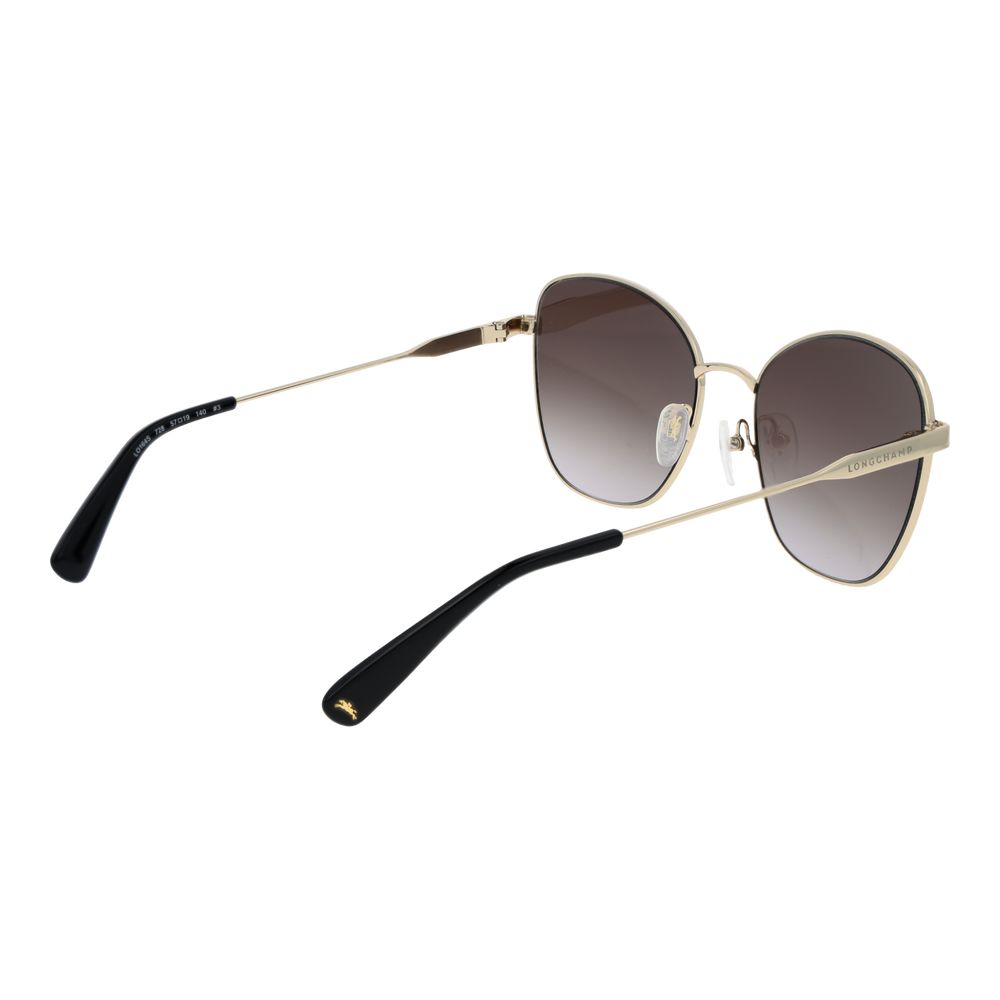 Longchamp gouden metalen zonnebril