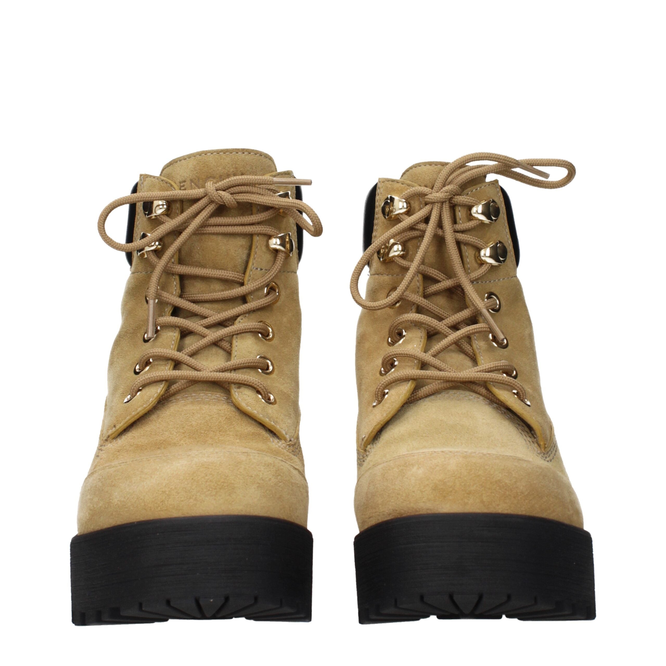 Givenchy Bruine Leren Enkellaarsjes