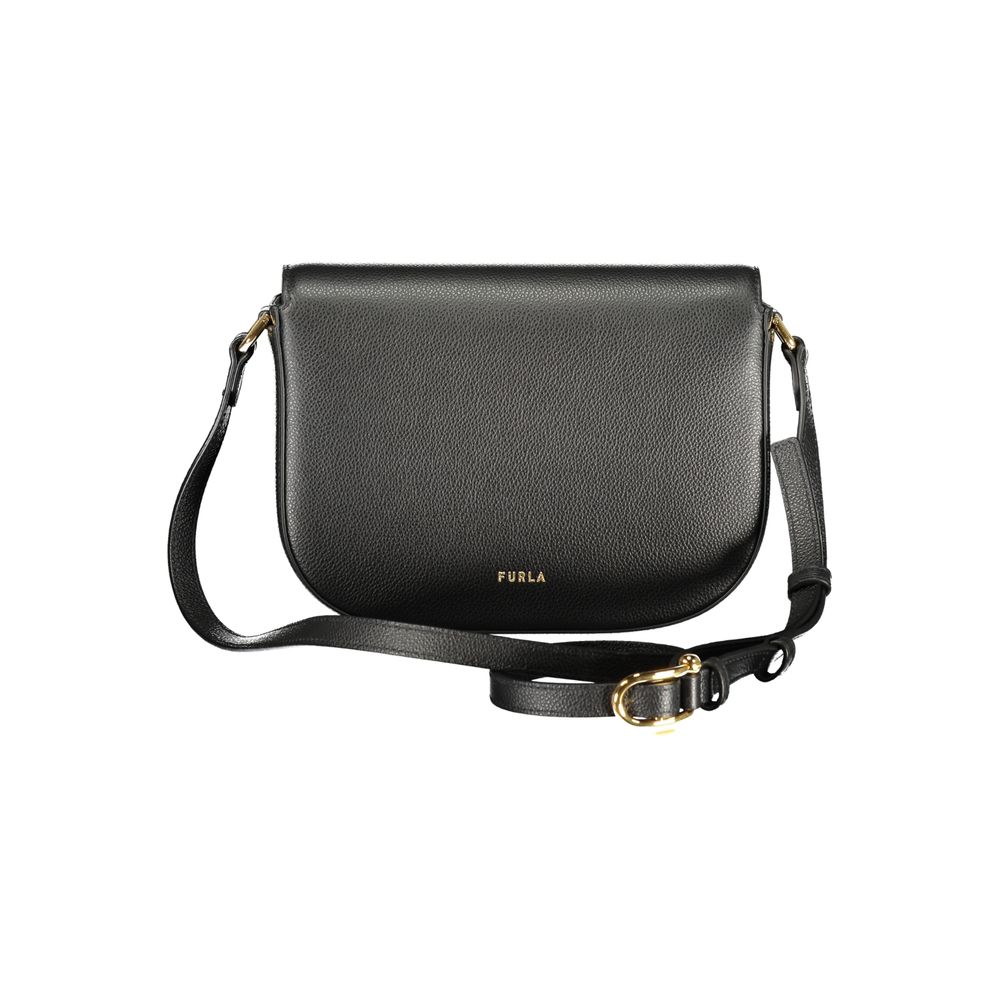 Furla Black Leather Women's Crossbody