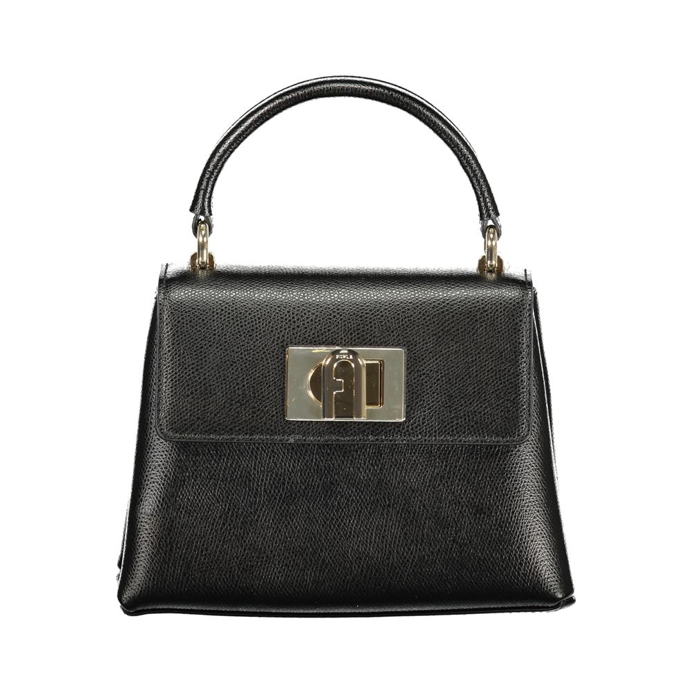 Furla Nero Leather Women's Handbag