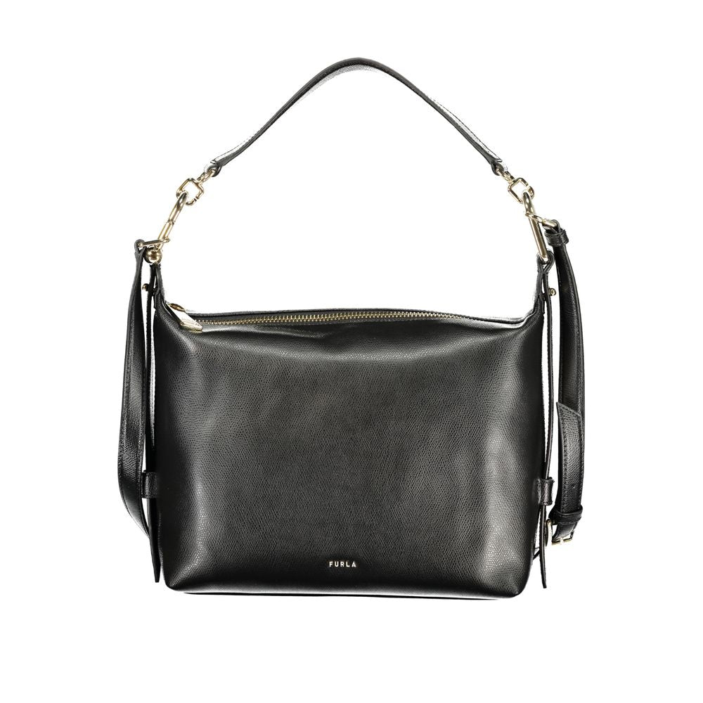 Furla Black Leather Women's Bag