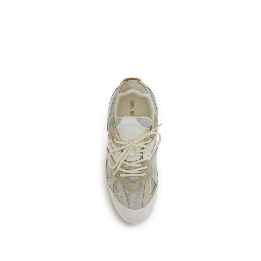 Axel Arigato Beige Kalfsleer Bos Taurus Lage Sneakers