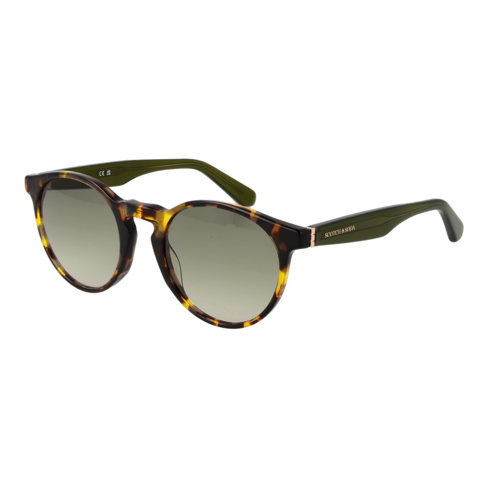 Scotch & Soda Bruine Acetaat Zonnebril