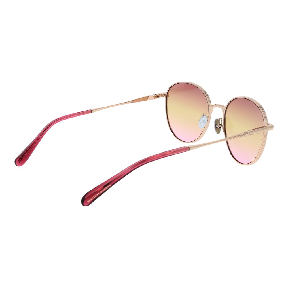 Scotch & Soda Rosegouden Metalen Zonnebril