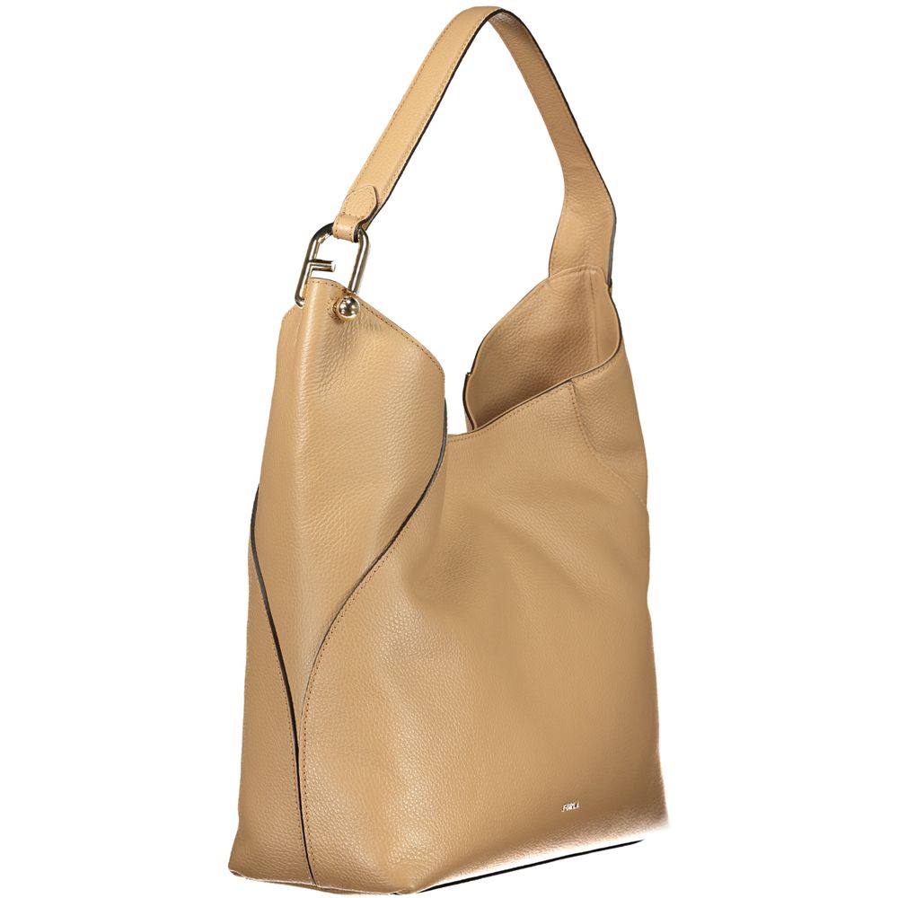 Furla Brown Leather Women's Handbag