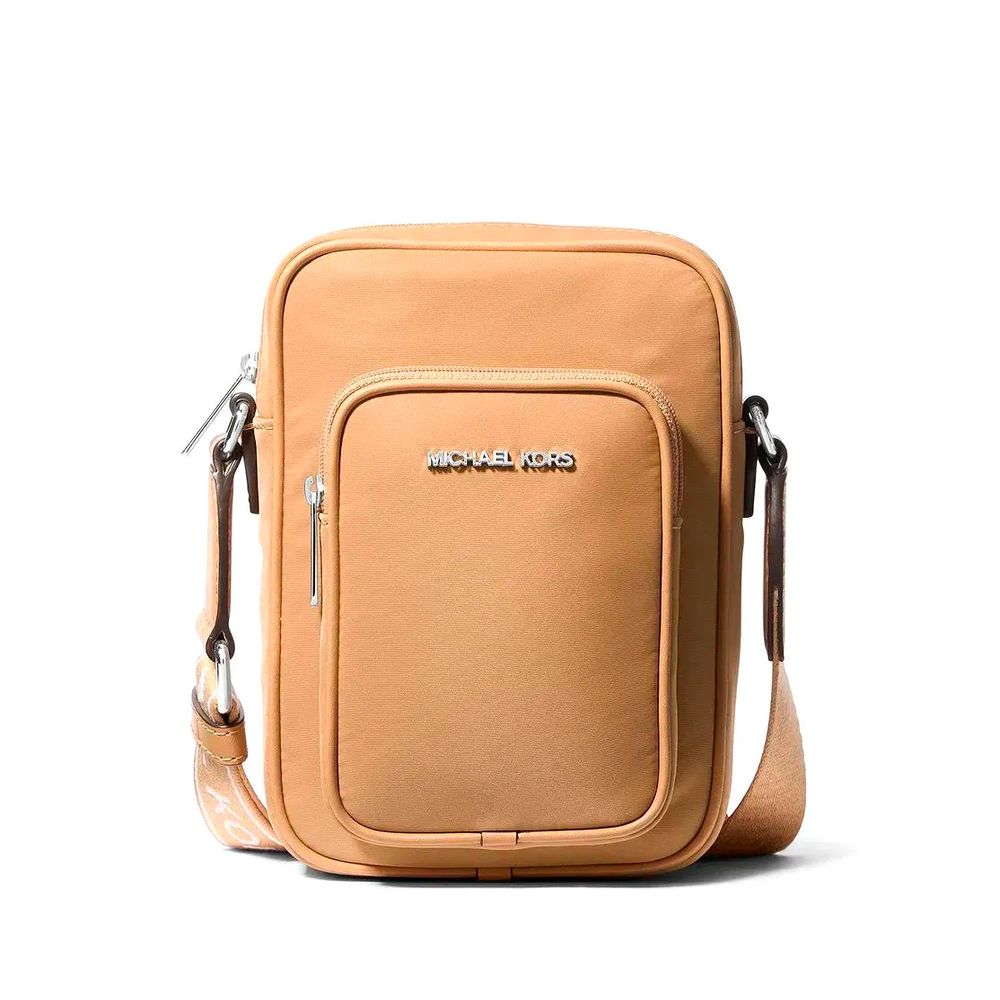 Michael Kors Brown Nylon Crossbody Bag
