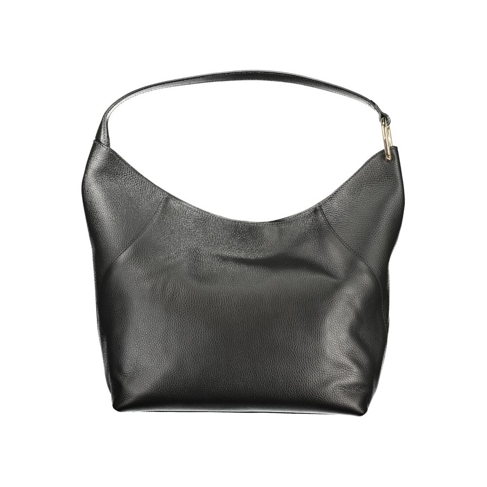 Furla Black Leather Women's Shoulder Bag