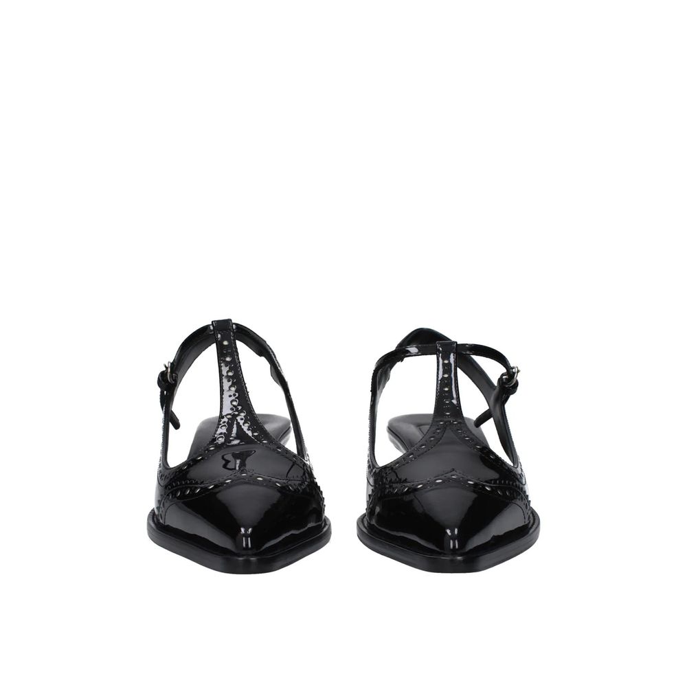 Miu Miu Black Calfskin High Heel Pumps