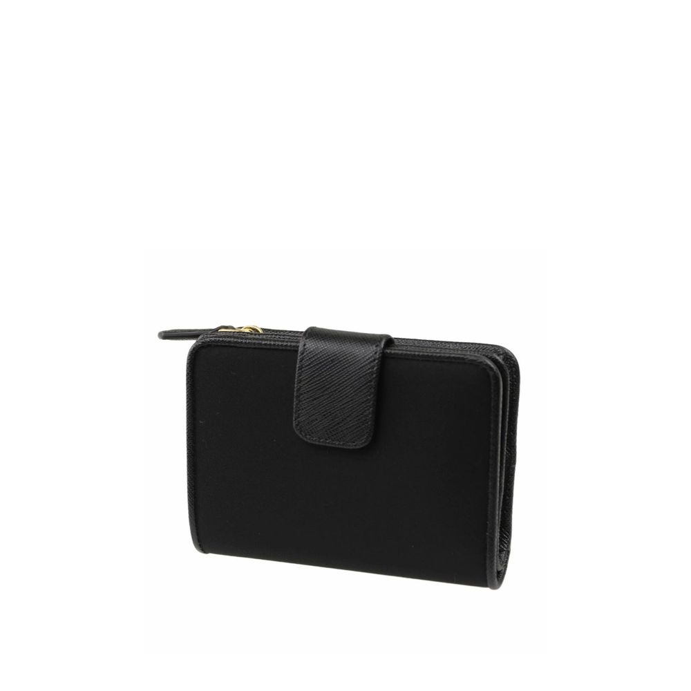 Prada Zwart Nylon Portefeuille